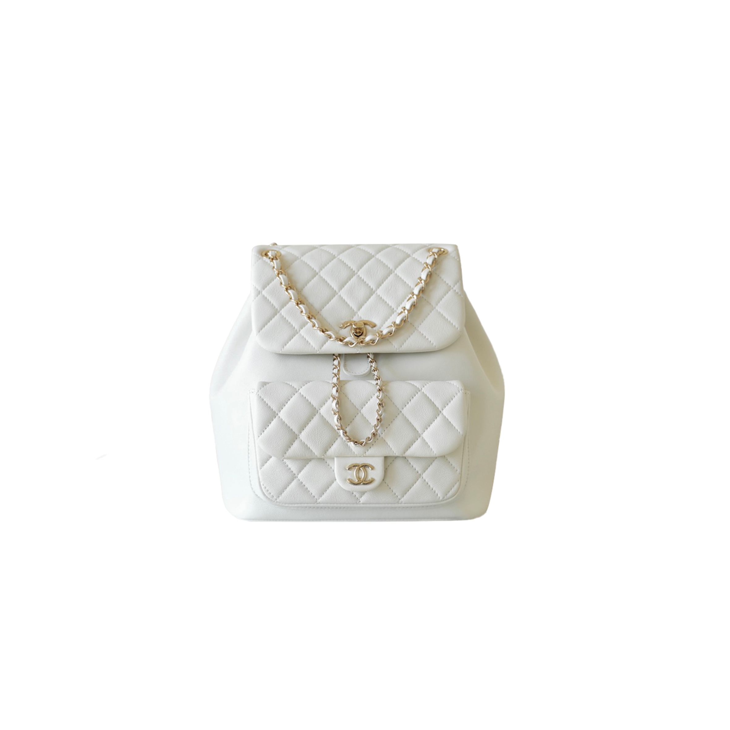 CHANEL MASTER DUMA LARGE BACKPACK (25*22*18cm)